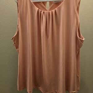 Peach Calvin Klein Sleeveless Women's Top